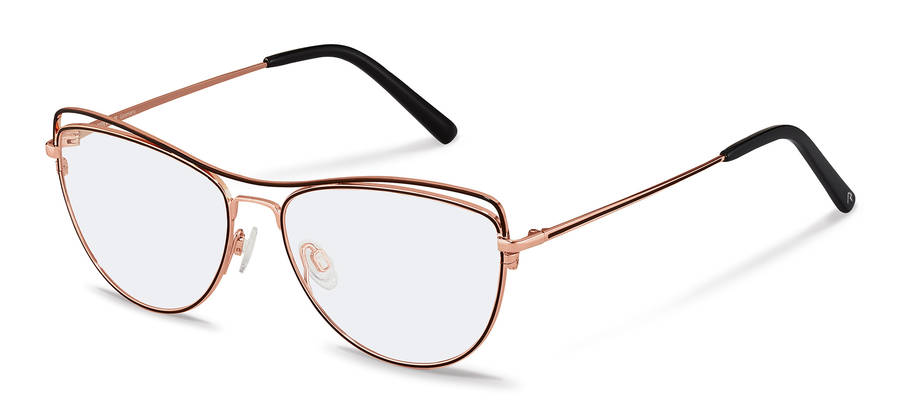 Rodenstock-Dioptrické okuliare-R2628-rosegold/black
