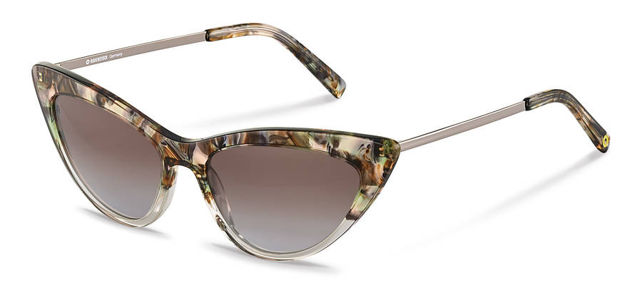 Rodenstock Capsule Collection-Slnečné okuliare-RR336-greenrosestructured/darkgun